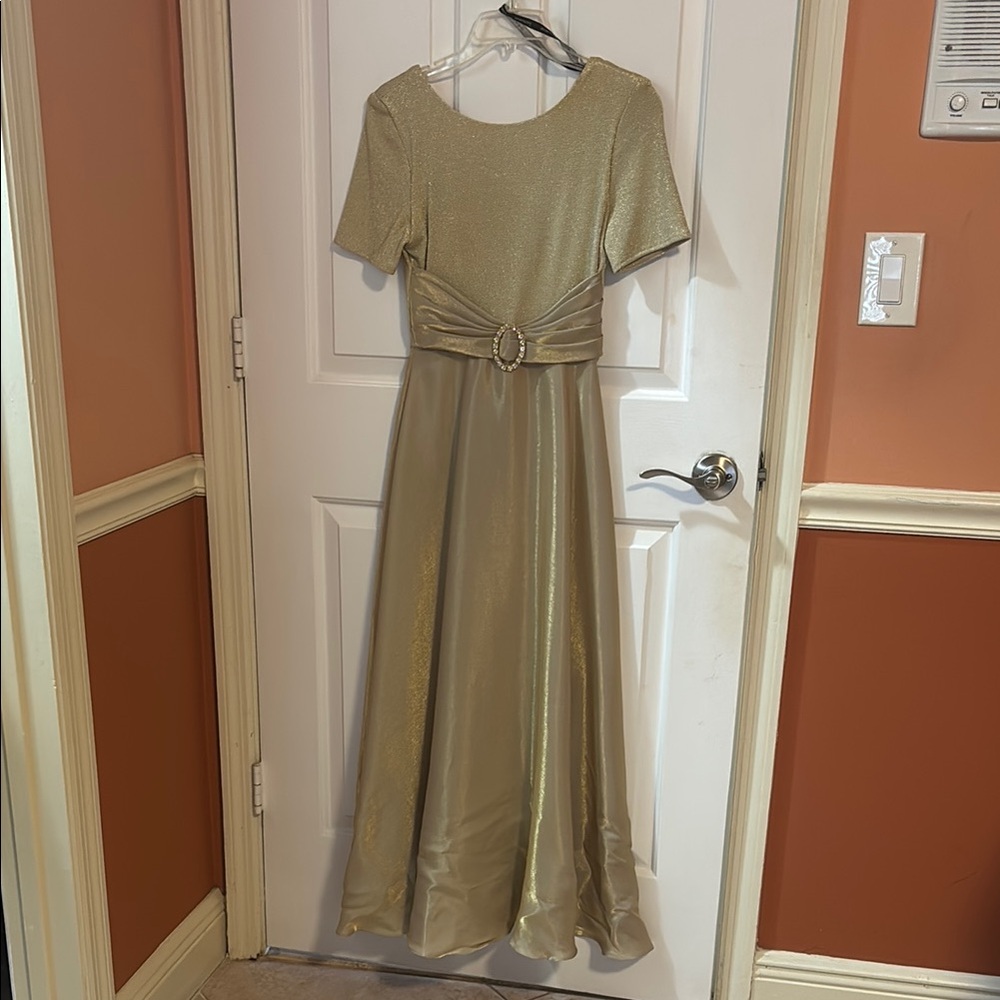 Rhapsody Gold Wedding Dress
